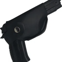 Black Mauser Gun Jet Flame Lighter Cigarette Cigar Smoking Lighter with Cover Heavy Stainless Steel Complete Black Matte Finish Lighter Pocket Lighter-18
