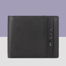 Men Black Genuine Leather Wallet-image-52