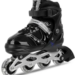 hph craft High quality Skating Shoe have different size and with PU LED wheel In-line Skates - Size 6-9 UK image 2