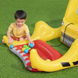 Dozer (IND*71) Ball Pit, 25 Play Balls Included Multicolor Inflatable Ball Pits-22