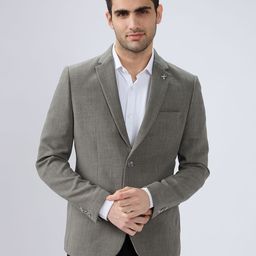 killer Men Solid Single Breasted Casual Blazer-picture-27