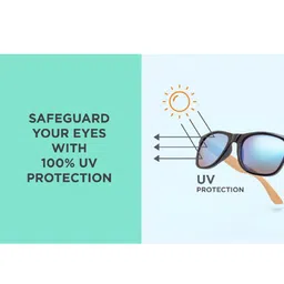 SUNNIES Unisex Brown Lens & Brown Square Sunglasses with Polarised and UV Protected Lens image 2