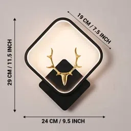 glintac Swing Arm Wall Light Wall Lamp With Bulb image 4