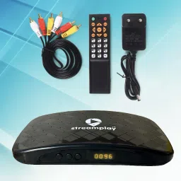 STREAM PLAY DTH MPEG-2 DD Free Dish Digital Set Top Box Receiver Free To Air Media Streaming Device-24