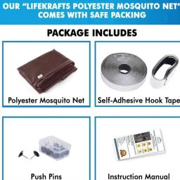 maa Polyester Infants Washable MOSQUITO NET Mosquito Net image 5