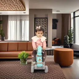 toyprofessor Girl Unisex Playtime Fun for Kids 1-3 Years Rideons & Wagons Non Battery Operated Ride On-picture-21