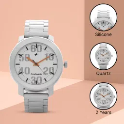 fastrack Bare Basics Analog Watch- For Men NT3121SM01 image 4