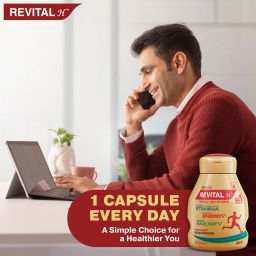 revital h Multivitamin For Men With Natural Ginseng, 10 Vitamins & 9 Minerals image 5