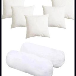 2 Bolester 5 Cushion Microfibre Solid Bolster Pack of 7-image-20