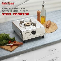 ISI certified Classic Premium Single Burner Stainless Steel Manual Gas Stove-image-26