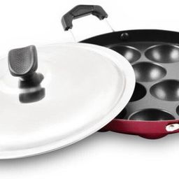 hriday PP-ALUMNM-Paniarakkal-7528 Paniarakkal with Lid 1 L capacity 24 cm diameter-picture-13