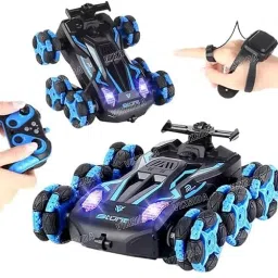 Gesture Sensing Stunt Rc Cars, 6Wd Rechargeable Racing Drift Double-Sided Car-20