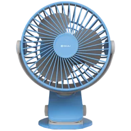 BAJAJ Pygmy Mini 110mm 3 Blade Rechargeable Personal Fan with 1800 mAh Battery (Silent Operation, Cerulean Blue)-6