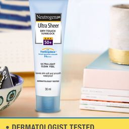 Neutrogena Set of UltraSheer Dry Touch Sunblock 88 ml + Hydro Boost Mini Water Gel 15 g image 5