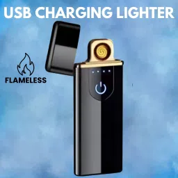 USB Cigarette Lighter for Smoking Windproof Slim Lighter with Fingerprint H272 USB Cigarette Lighter for Smoking Windproof Slim Lighter with Fingerprint H272 Pocket Lighter-image-39