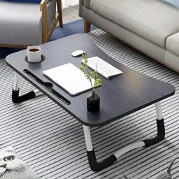 Black Lining Wood Portable Laptop Table-image-79