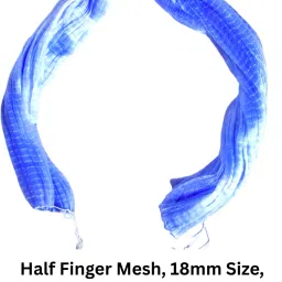 netking Half Finger Mesh, 18mm Size, 08mm Twine, 3ft Ht x 200ft Length, Raw Unfinished Fishing Net image 4