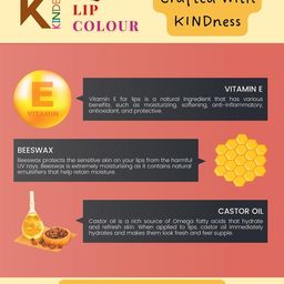 KINDED Set Of 2 Vitamin E Enriched Long Lasting Matte Liquid Lip Colour Lipstick 6 ml - More Magenta 02 & Brown Temptation 06 image 3