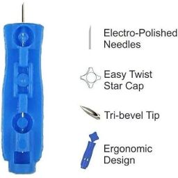 surya tec round lancet Glucometer Lancets image 4