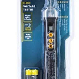 Deli 24/48V to 1000V Non-contact AC Voltage Detector Indicator Pen Digital Voltage Tester-6