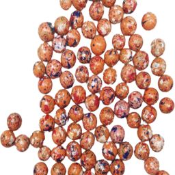 90 Pcs Dot Golden Colour Kanche in Stone Pebble 90 Pieces Regular Round Fire Glass Pebbles-image-59