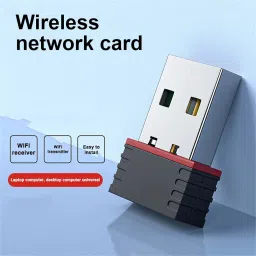WEFLY USB WiFi Dongle CELRAX USB WiFi Adapter USB Adapter (Black) USB Adapter image 2