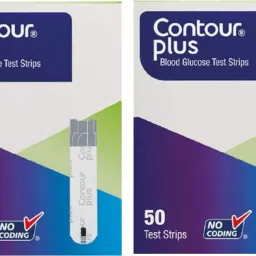 CONTOUR PLUS plus strip 100 Glucometer Strips-10