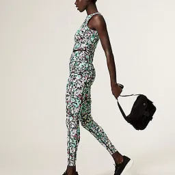 Printed Women Multicolor Tights-image-17