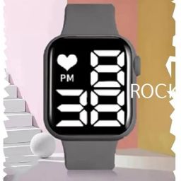 Digital Watch Digital Watch - For Boys & Girls KIDS UNISEX WATCH_ EF71-image-82