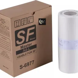RT SF TYPE A/4 Master Roll Pack of 2 pcs Use in for RISO SF 5330/5350 Duplicator White Ink Cartridge-image-9