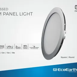 ecoearth Lean |3W| Led Downlight |Cool White| Round |Pack of 3 Recessed Ceiling Lamp image 4