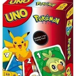 Premium Quality UNO Pokemon Card Game for kids and family Fun Travelling Game-25