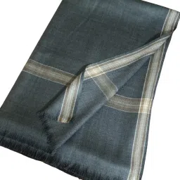 English Rose Wool Self Design Men, Women Shawl-image-34