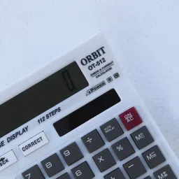 pw pencilwala Orbit OT-512 Multicolor 12-Digit (Any 1 Colour) Large LCD Display Big Sensitive Button Dual Power Desktop BasicCalculator image 3