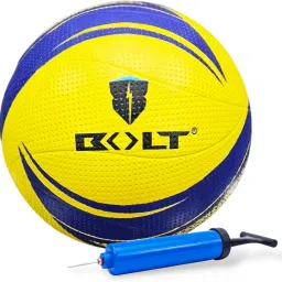 Volleyball Twister with Pump/Rubberized Moulded(Ball+Pump) Volleyball - Size: 4-picture-26