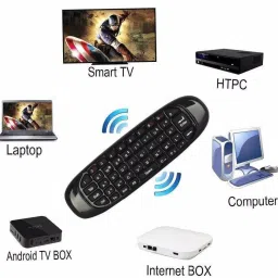 HDF Air Mouse Wireless Keyboard Mini Android Remote Control Compatible for Onida TV, PC, HTPC, IPTV (2.4GHZ) Onida TV, PC, HTPC & IPTV Remote Controller image 3