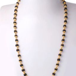 Rudraksh Mala Gold-plated Plated Brass Chain-image-28