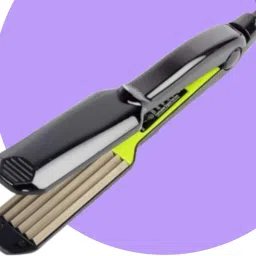 BAZER AT-8240A Professional Crimper Machine for Hair with Steam Iron Electric Hair Styler-image-93