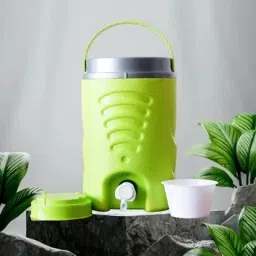 Insulated Water Dispenser with Spout 2-Cup Set Cooler with Handle Bottled Water Dispenser-image-4
