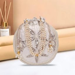 Girls Silver Potli-image-54