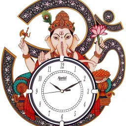 Analog 38.4 cm X 34.4 cm Wall Clock-10