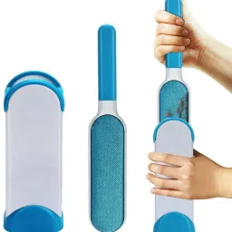 Reusable Washable Pet Fur Lint Brush Clothes Fluff Fur Hair Remover Double sided Dog Cat Hair Remover Brush from Clothing and Sofa Basic Comb for Dog, Cat, Horse-picture-25