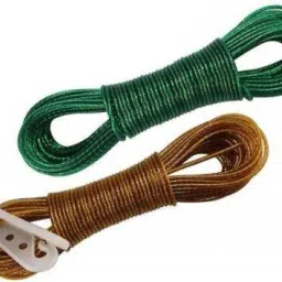(Pack of 2 ) 20 Meter PVC Coated Cloth Hanging Rope Multicolor-image-48