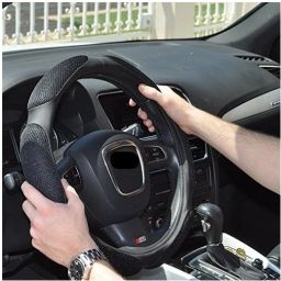 Hand Stiched Steering Cover For Universal For Car Universal For Car-image-68