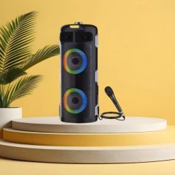 FRONY DJ Box 40W Bluetooth Home Audio Speaker & FM Radio with Mic ,USB Pen DriveTU491 40 W Bluetooth Party Speaker-image-7