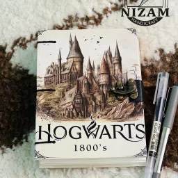 Harry Potter Hogwarts Print special binding A5 Diary Un-Ruled A5 Diary 200 200 Pages-22