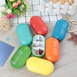 TABLET PILL BOX Medicine Tablet Case 6 Parts TABLET PILL BOX Medicine Tablet Case 6 Parts MANUAL PILL BOX-image-60