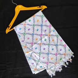 Rayon Printed White Women Dupatta-image-30