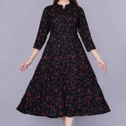Women Printed Viscose Rayon Anarkali Kurta-picture-25