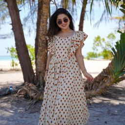Printed Rayon Blend Stitched Anarkali Gown-image-60